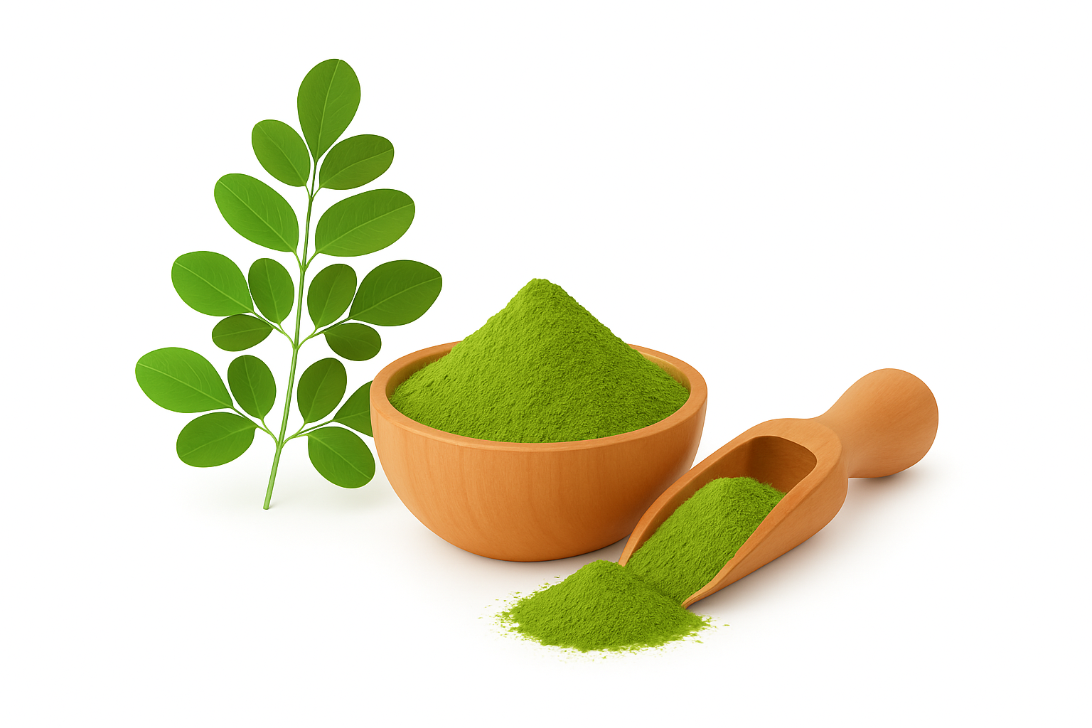 Pure Moringa Powder Export by IndiRoot Exims
