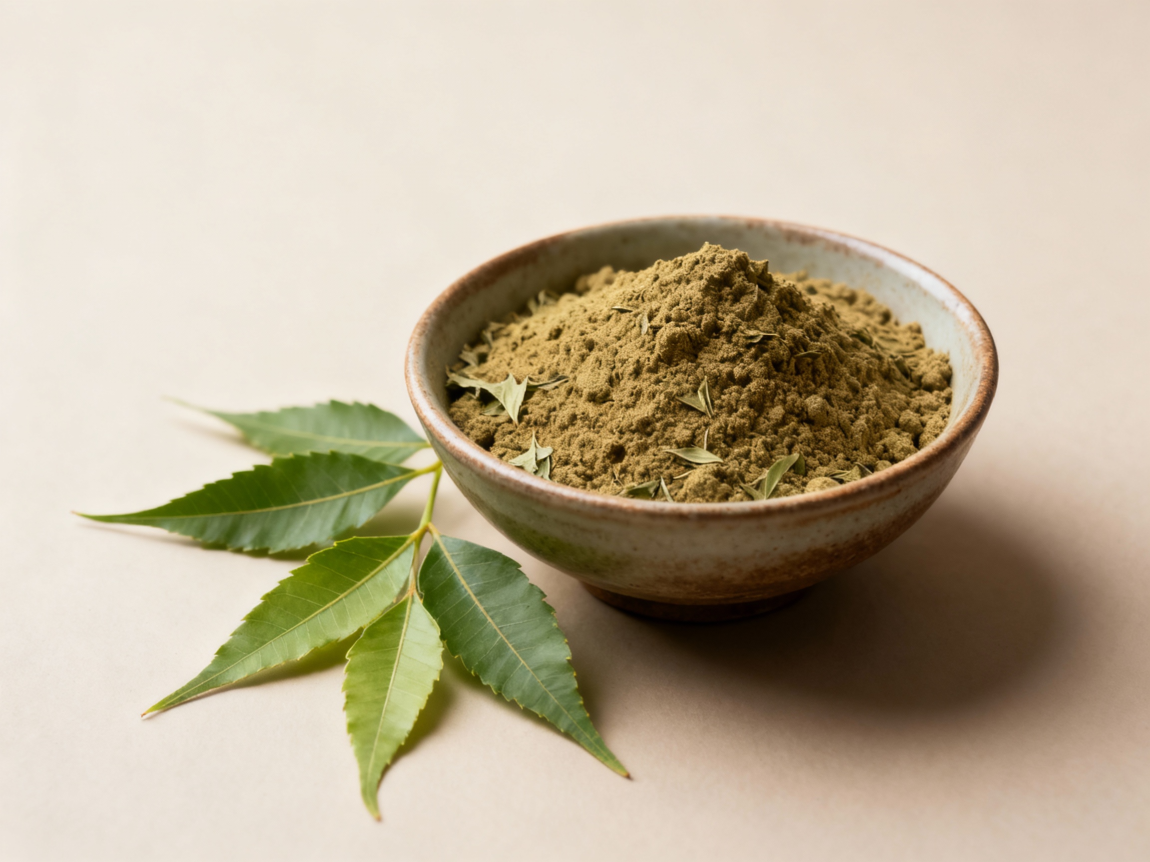 Shade Dried Neem Powder from India