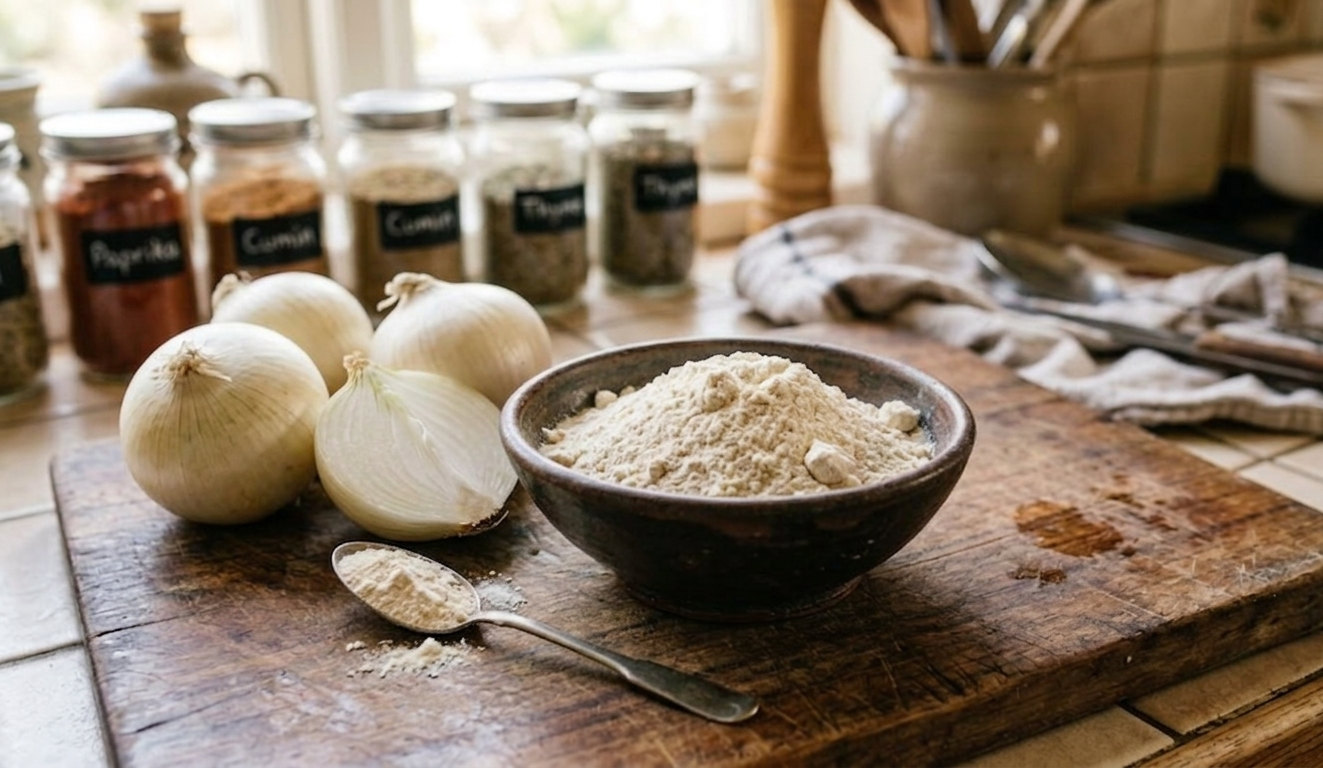 IndiRoot Dehydrated White Onion Powder
