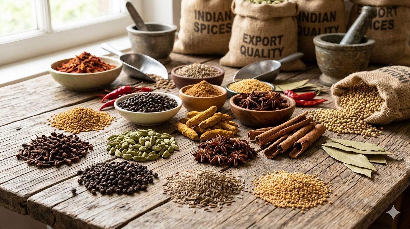 Whole Spices and Pulses