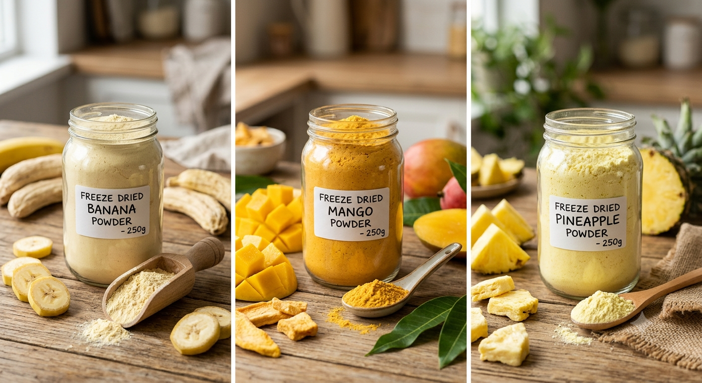 Freeze-Dried Products exporter from India 