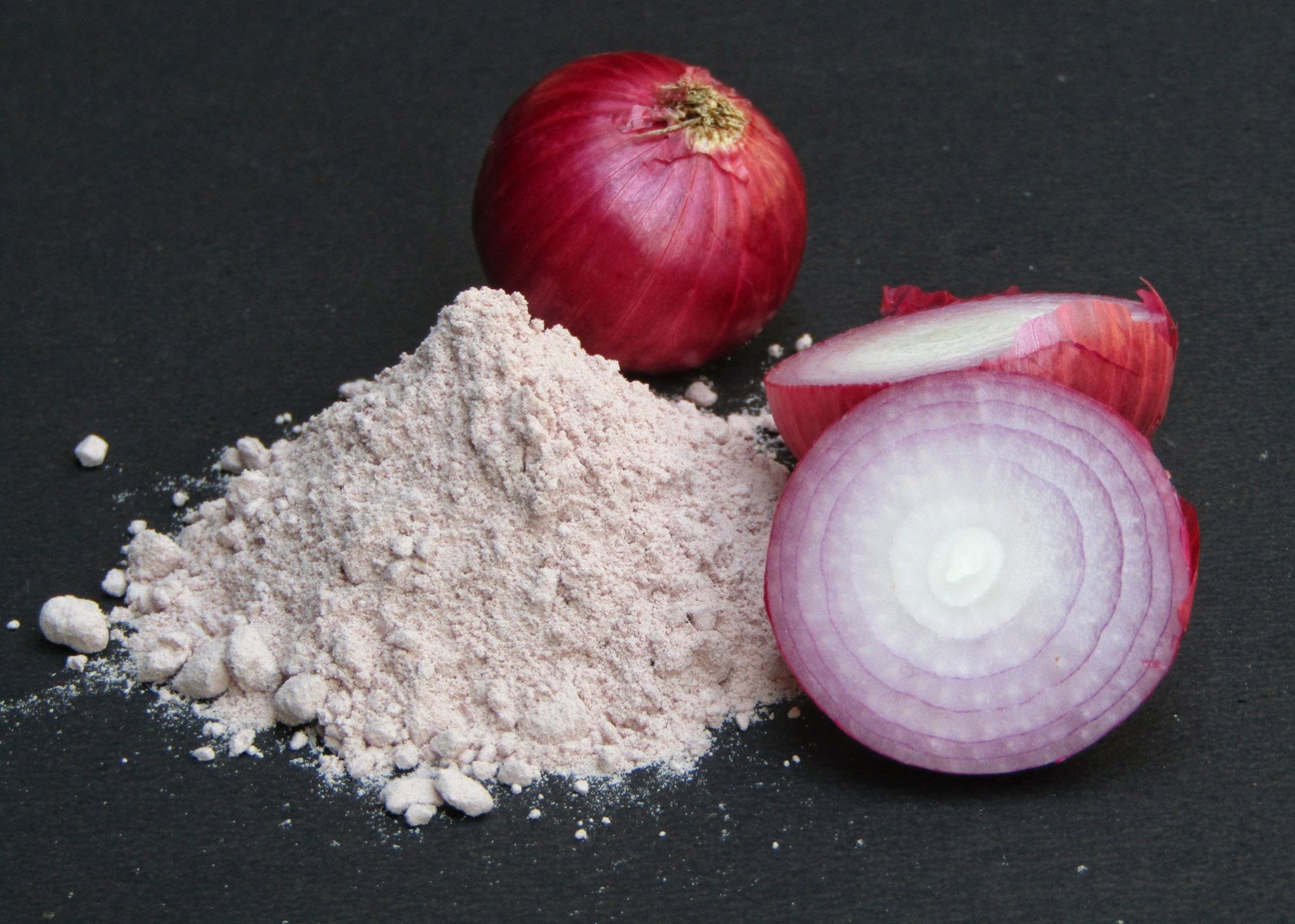 Premium Red and White Onion Powder bulk B2B export from India — IndiRoot Exims