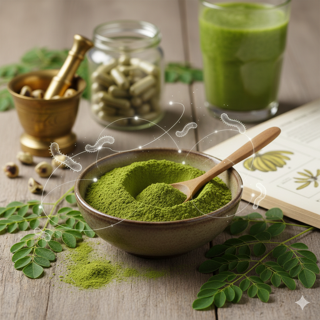 Organic moringa leaf powder nutrient density blog thumbnail